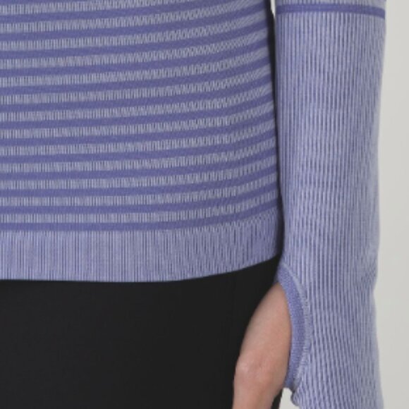 (6050)  🍋 LULULEMON RUN: Swiftly Tech Long Sleeve Crew Sz 10*EUC RARE - Picture 4 of 9